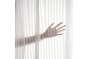 ‎TOPFINEL Topfinel Gardinen mit Ösen Vorhang Weiß Transparente Vorhänge Schlafzimmer Gardine Wohnzimer 225 cm Lang Übergardinen Ösen Curtains & Drapes Fenstervorhänge 140 Breit