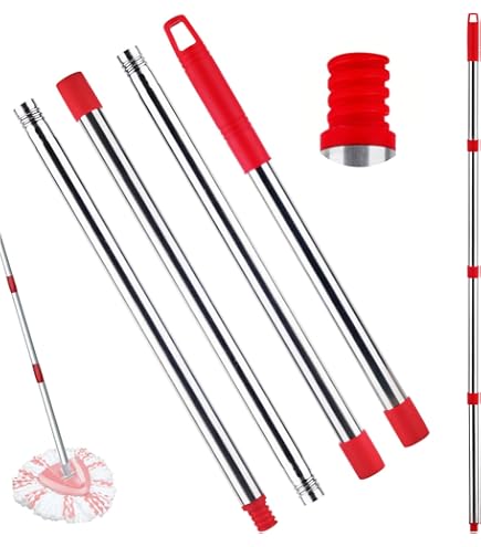 Glooke Selected SP-562551 Rotomop Refill Kit 360 - Mop Handle And Rotating Head Replacement