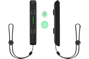 DLseego Wrist Strap for Switch Joycon,Switch Controller Hand Grip Accessories,JoyCon Gamepad Handle Lock Wrist Strap Lanyard, with 2 Thumb Grip Caps,Adjustable Tightness-Black