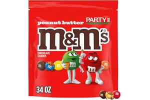M&M's Party Size Peanut Butter Chocolate Candies - 34oz