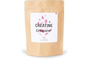 Nutripure | Créatine Monohydrate Poudre Creapure® 100% Pure | Goût Neutre | Vegan | Augmentation Force Musculaire | Idéale pour les Sports Intensifs et la Musculation | 150g | Fabriqué en Allemagne