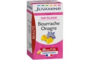 JUVAMINE - Teint Eclatant Bourrache Onagre - 30 Capsules