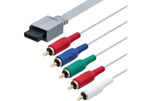 Gam3Gear HDAV Component HD AV Cable to HDTV/EDTV for Wii and Wii U
