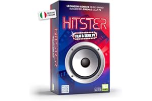Rocco Giocattoli Yas Games - Hitster Film & Serie TV, Party Game Musicale per Giocatori dai 16 anni in su, Versione Film e Serie Tv, da 2 a 10 Giocatori