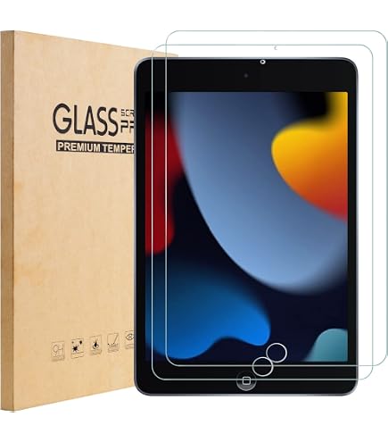 TECHGEAR Vetro Temperato Per IPad 9.7: Compatibile Con IPad Pro, IPad Air 2/Air, Resistenza 9H, Anti-graffio