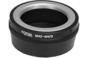FOTGA E Berg Adapterring für M42 Objektiv auf M4/3 EP-1 GF1 G1 GH1