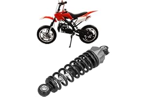 ‎TOMOTATO Stoßdämpfer, 210mm/8,3 Zoll Verstellbare Hinterradaufhängung Feder Stoßdämpfer für Motorrad, Roller, Mountainbike, Moped, Pocketbike, Mini Dirt Bike
