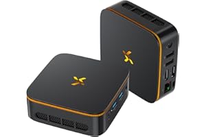 Huidun H50 Mini PC W-11 Pro, Intel Twin Lake N150 (Mise à Niveau N100/N97), 16 Go RAM 512 Go SSD Mini Ordinateur de Bureau,4K@60Hz UHD, WiFi 6, BT 5.2,USB/HDMI/DP pour l'école/Bureau