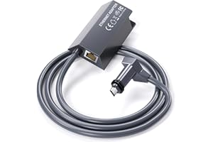 DuHeSin Starlink Ethernet Adapter Satelliten-Internet V2 für rechteckige Schüssel, Starlink-Adapter Ethernet mit Stabiler Netzwerkverbindung für Starlink Actated Gen 2