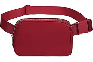 MISS LULU Bauchtasche Gürteltasche Hüfttasche Umhängetasche Damen Handytasche Sport wasserdichte mit Laufgürtel & Reißverschluss Leicht geeignet für Laufen Reisen Outdoor