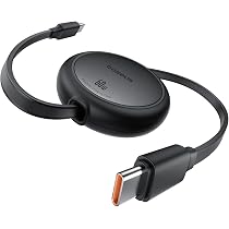 Cargador GaN 3 En 1 Retráctil De 80W - Con Cable Tipo C Integrado, 2 Puertos USB, Carga Rápida Para Teléfono, Tablet Y Portátil