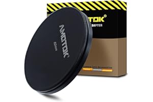 AMOTOK 82 mm Metall-Objektiv-Filterkappen, kompatibel mit Allen 82-mm-Kamera-Objektivfiltern, Filterzubehör (UV, CPL, ND, Gewindeobjektiv), ultrapräzise CNC-Werkzeugmaschinen.