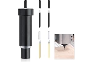 HUKNEQN Cricut Explore Deep Cut Blade, Fine Point Blade Housing for Maker, Maker 3, air 3, Air 2, One, Explore 3