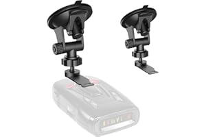 xsaaczm Super Radar Detector Mount,Super Car Windshield,Dashboard Suction Cup Bracket,Suitable for Radar Detector (for Whistler Radar)