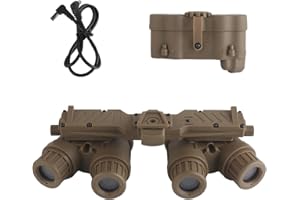 Zhongren GPNVG 18 Tactical Binocular Night Vision Dummy Model,Tactical Helmet No Function NVG Model Kit for Cosplay Display