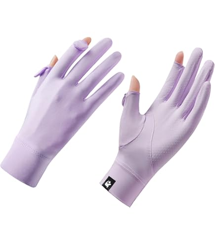 Guanti Protezione Solare Donna - UPF 50+, Touchscreen, Per Guida, Ciclismo, Estate - Foto 8