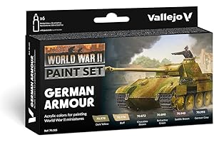 Vallejo Model Color Peinture Acrylique Mate, Peinture pour Modélisme et Figurines, Système BSL, WWII Allemand, 18 ml