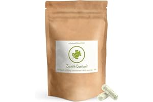 ‎VITALUNDFITMIT100 Zeolith-Bentonit Kapseln (Mischung 80/20) - 100 à 600 mg - 100% Natur pur - keine Nanos - ohne Hilfs- und Zusatzstoffe
