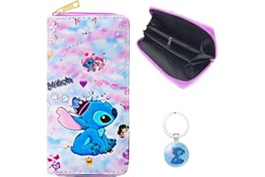 Philoctes Porte Monnaie Enfant avec Porte-clés, Portefeuille Dessin Animé Bourse Wallet, Porte Monnaie Bourse pour Les Fans Filles Garçons Cadeaux d'anniversaire