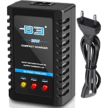 B3 Chargeur Batterie lipo 2s-3s, RC Chargeur Batterie 7.4V-11.1V Compact Chargeur Rapide de Batterie Airsoft (100-240V) pour RC Bateau Voiture Quadcopter Drone B3 Chargeur Batterie lipo 2s-3s, RC Chargeur Batterie 7.4V-11.1V Compact Chargeur Rapide de Batterie Airsoft (100-240V) pour RC Bateau Voiture Quadcopter Drone