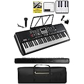 Midex PS-1800BK 61 Keys Quality Org Digital Display Bag Notary Adapter Sticker Learning Method
