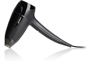 ghd Flight+ Premium składana i przenośna podróżna suszarka do włosów z luksusowym futerałem, podwójne napięcie