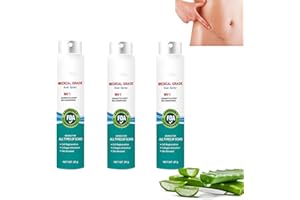 K.KIECHEL Scar Removal Spray,Scar Remove Medical Grade Scar Spray,Pregnant Women Stretch Mark Spray,Scar Remove Advanced Scar Spray for All Types of Scars,Surgeries,Burns,Injuries,Stretch Marks (3PCS)