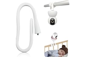 Lotbun Supporto per interno baby monitor Adattato all'interfaccia dado 1/4, Uso interno Supporto per Monitor per Bambini,Montare la mensola senza forare (Baby Monitor non incluso)
