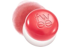 fwee Blurry Pudding Pot | Airbrushed Blush & Lip, Buildable Pigment, Long-lasting, Lightweight, Easy to Blend, Natural Soft Matte Finish - Boy (Bright Coral) | 0.17 oz