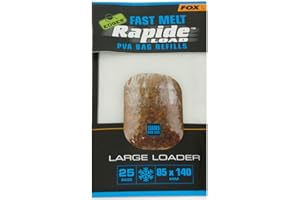 Fox Edges Rapide Refills Fast Melt - PVA Bag for Feeding Carp & Coarse Fish Water Soluble Bags for Groundfeed