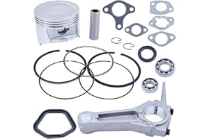 Gubeter Kit Cuscinetto manovella Biella pistone 88mm, per Motore per Honda Gx390 13Hp, 13101-Zf6-W00, 13200-Z1C-900, 12391-Ze2-020, 96100-62070-00, 96100-62020-00