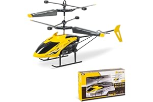 Mondo Motors Helicóptero H21 Control Manual Ultradrone - se guía Solo con la Mano - Alta Estabilidad - despegue y Aterrizaje automáticos - 21 cms