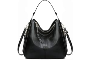 AINUOEY Mujer Bolsos de Mano Casual Bandolera Marca Mediano Totes Antirrobo Hombro Italianos PU Cuero 76670 1 piezas