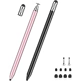Tablet Stift MEKO 2er Pack Touchscreen Stift 3 in 1 Gummi Disc Stylus Touch Pen für alle Tablets/Handys wie iPhone iPad Pro/M