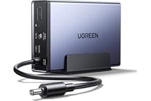 UGREEN NAS UPS, 120W DC Battery Backup and Surge Protector, 12000mAh Uninterruptible Battery Power Supply Compatible NAS DXP2800, DXP4800, DXP4800 Plus, DXP480T Plus, DH2300, DH4300 Plus Only