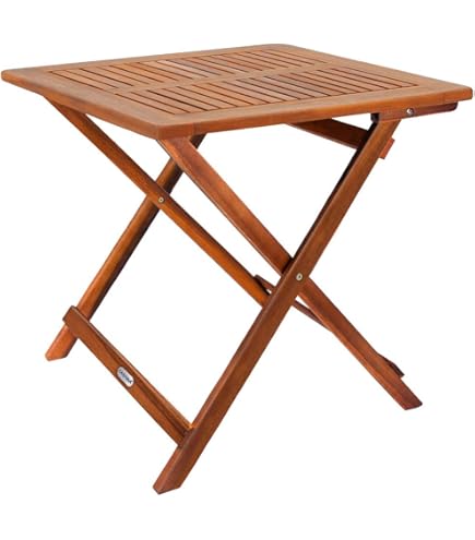 Outsunny bijzettafel, tuintafel, salontafel met houteffect voor balkon Outsunny bijzettafel, tuintafel, salontafel met houteffect voor balkon