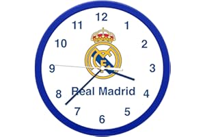 Kids Licensing Official Real Madrid FC Wall Clock RM00001