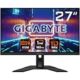 Gigabyte M27Q 27 inch, KVM, Gaming Monitor QHD (2560 x 1440) 170 Hz, Black