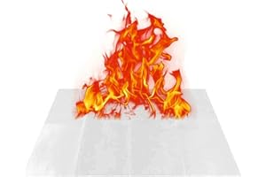 Bexdug Feu Papier - Papier Magique à Combustion Rapi| Magie du feu, Accessoires d'accessoires Magie, sans Cendres et sans poussière pour Les soirées, Les événements et Les
