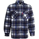 FLEECE SHERPA LINED LUMBERJACK 