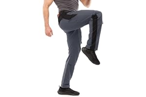 strongAnt Arbeitshose komplett Stretch Männer Berlin Pro Bundhose Schwarz Weiß Grau
