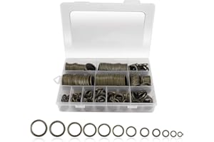 Erato 240 unidades 6-30 mm acero al carbono Junta tórica para tapón de drenaje con caja de almacenamiento anillos de sellado hidráulicos para conexión de tuberías sistema de presión mecánica