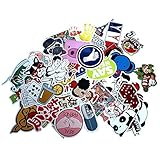 StillCool shifashionshop Vintage Graffiti Vinyl-Aufkleber für Skateboard/Snowboard-Koffer, Fahrrad, Auto Aufkleber, Mischung, 100 Stück - 7