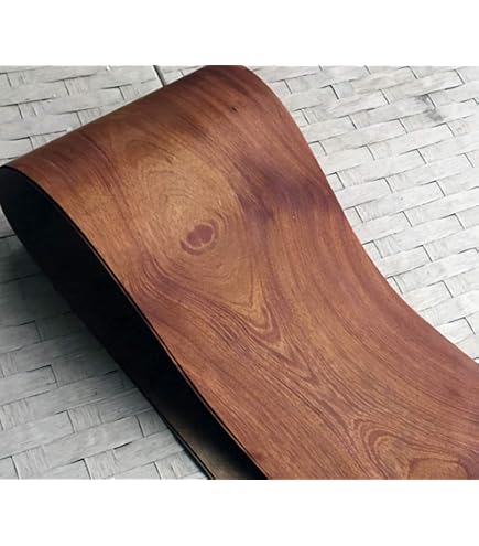 Placage Bois De Noyer Exotique - 58x250 Cm, épaisseur 0,25 Mm - Décoration Meubles Luxe