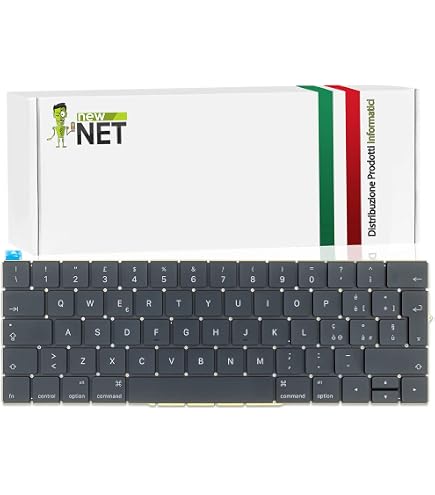 Tastiera Di Ricambio Originale Apple Per MacBook Pro 13/15 Pollici – Modelli A1706, A1707, A1708 (2016-2017)