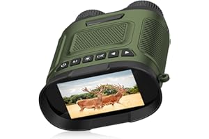 DuzLink Nachtsichtgerät, 2.5K 40MP Digital Infrarot Fernglas Night Vision Goggles with 2500mAh Wiederaufladbares, 8X Digitalzoom, Infrarot Nachtsichtgeräte für Jagd Camping