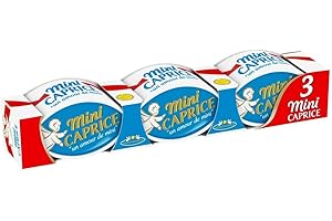 Caprice des Dieux Fromage pasteurisé à pâte molle - Le paquet de 3, 150g