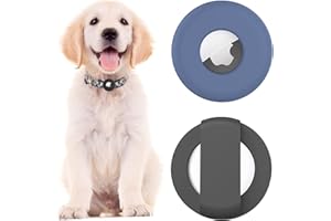 SIMPLETHINGS Soporte de silicona para collar de perro Airtag, funda impermeable ligera deslizante para Airtag Perro/Gato 2021 Accesorios