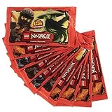 LEGO 10 Booster Ninjago Karten Serie 2 - 10 Pack � 5 Sammelkarten - LEGO