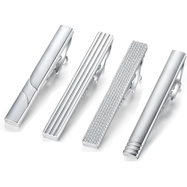 Fermacravatta Uomo In Rame - Spray Dimensione Normale | Ideale Per Matrimoni E Business | Nero